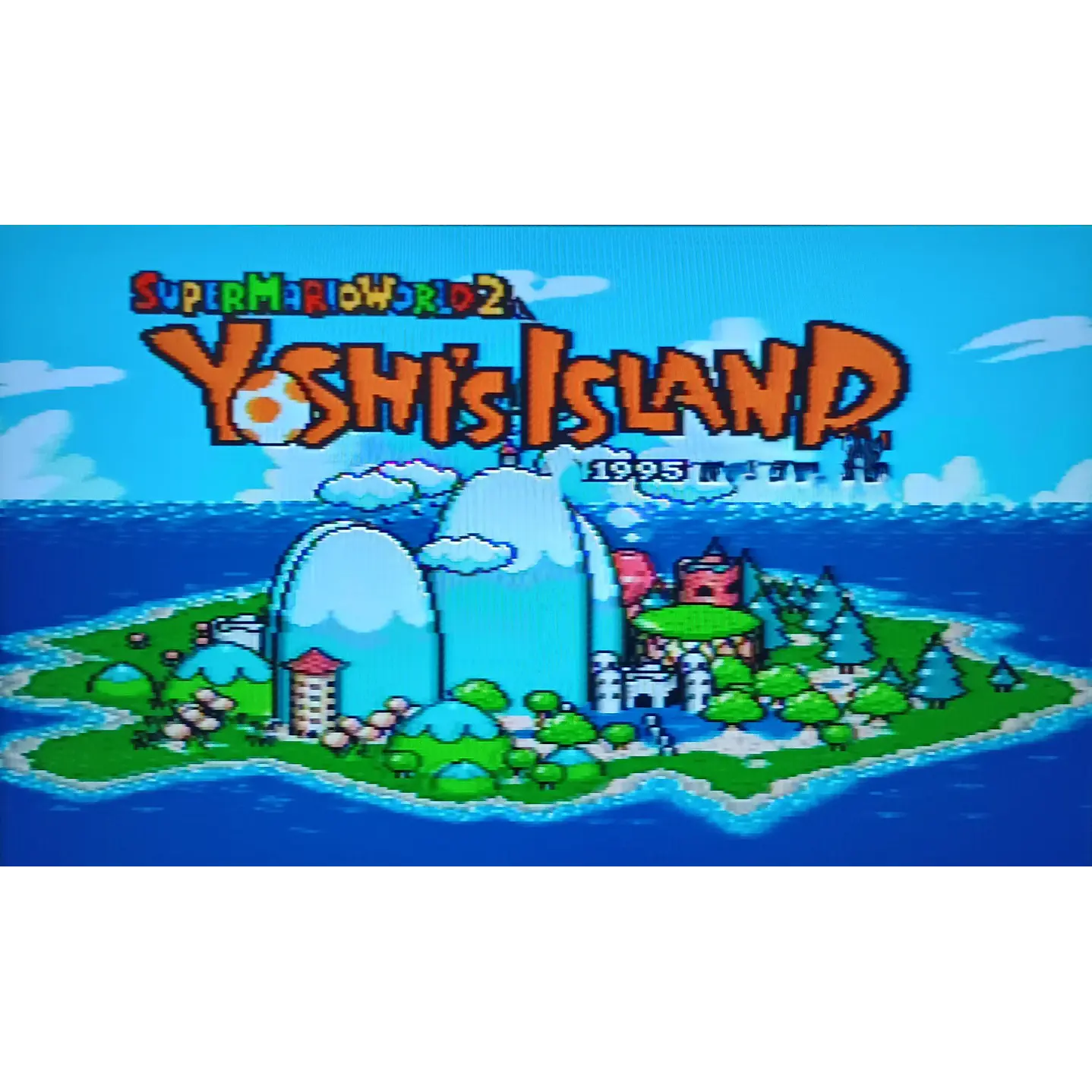 Yoshi Island Compatible con SNES 3
