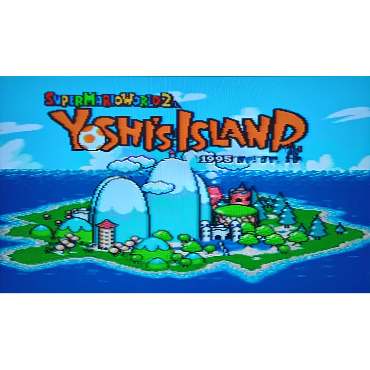 Yoshi Island Compatible con SNES 3