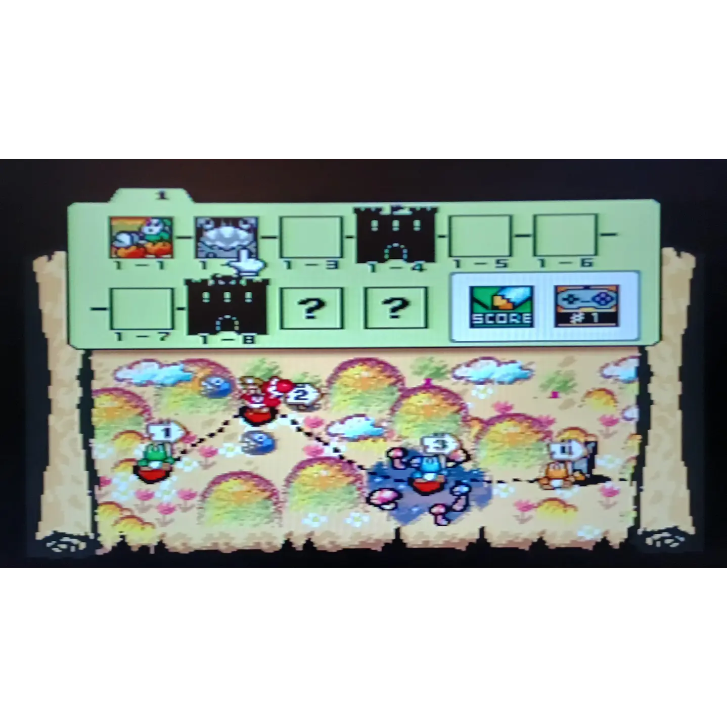 Yoshi Island Compatible con SNES 4
