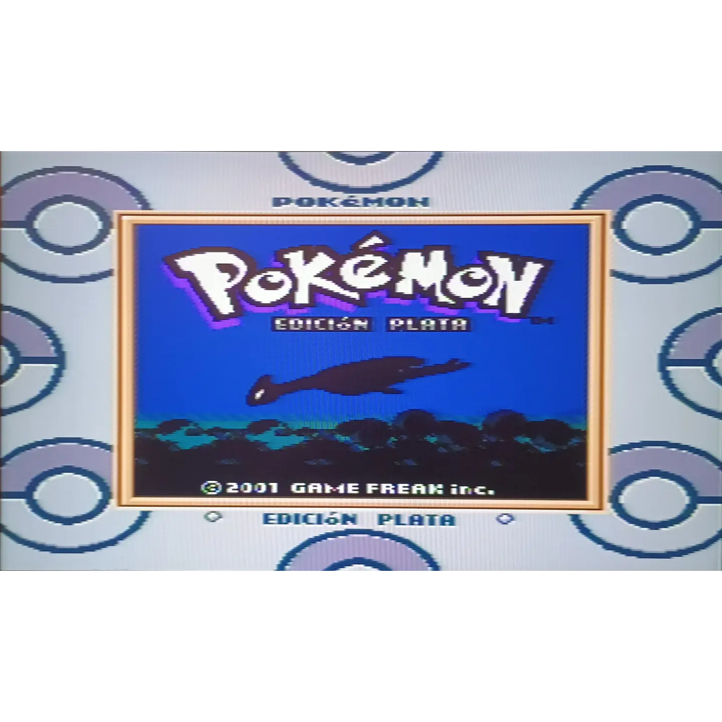 Pokemon Plata Compatible con Gameboy 3