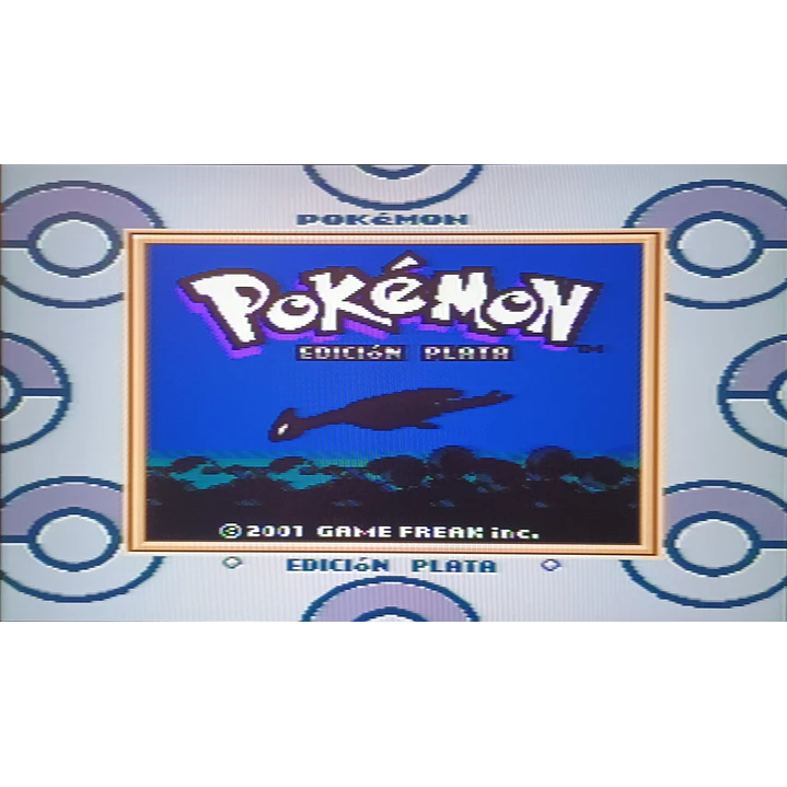Pokemon Plata Compatible con Gameboy 3