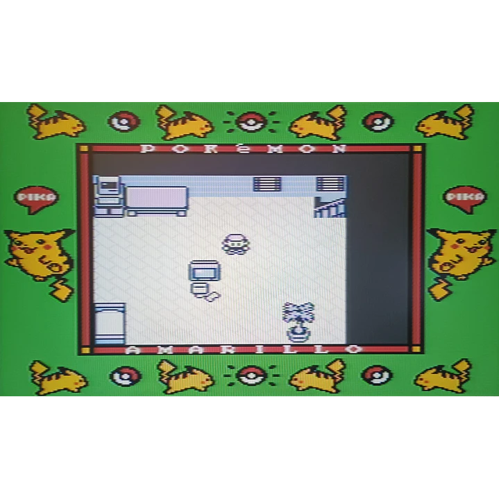 Pokemon Amarillo Compatible con Gameboy 2
