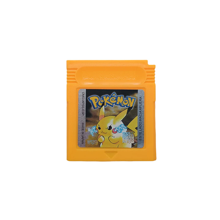 Pokemon Amarillo Compatible con Gameboy 1