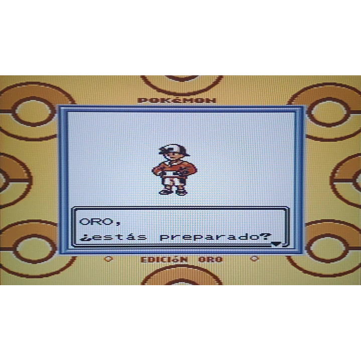Pokemon Oro Compatible con Gameboy 4