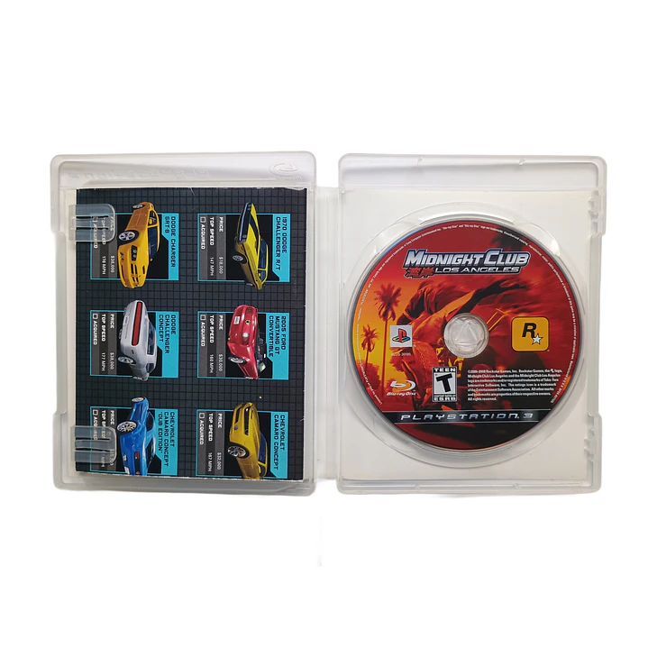 Midnight Club Los Angeles Ps3 2
