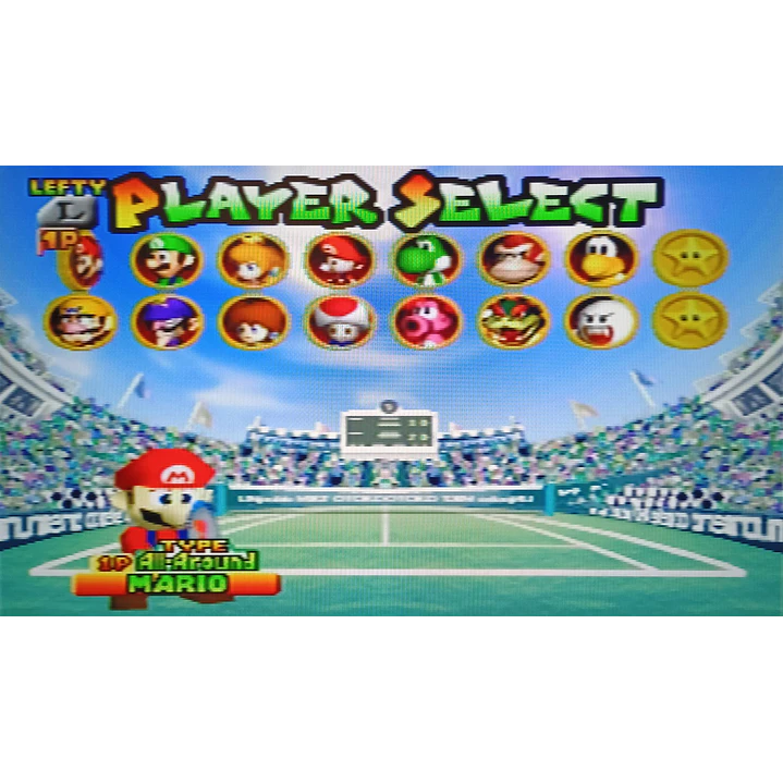 Mario Tennis Compatible con N64 3