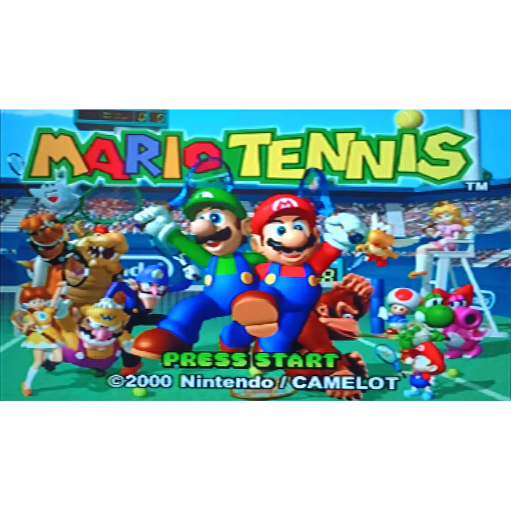 Mario Tennis Compatible con N64 4