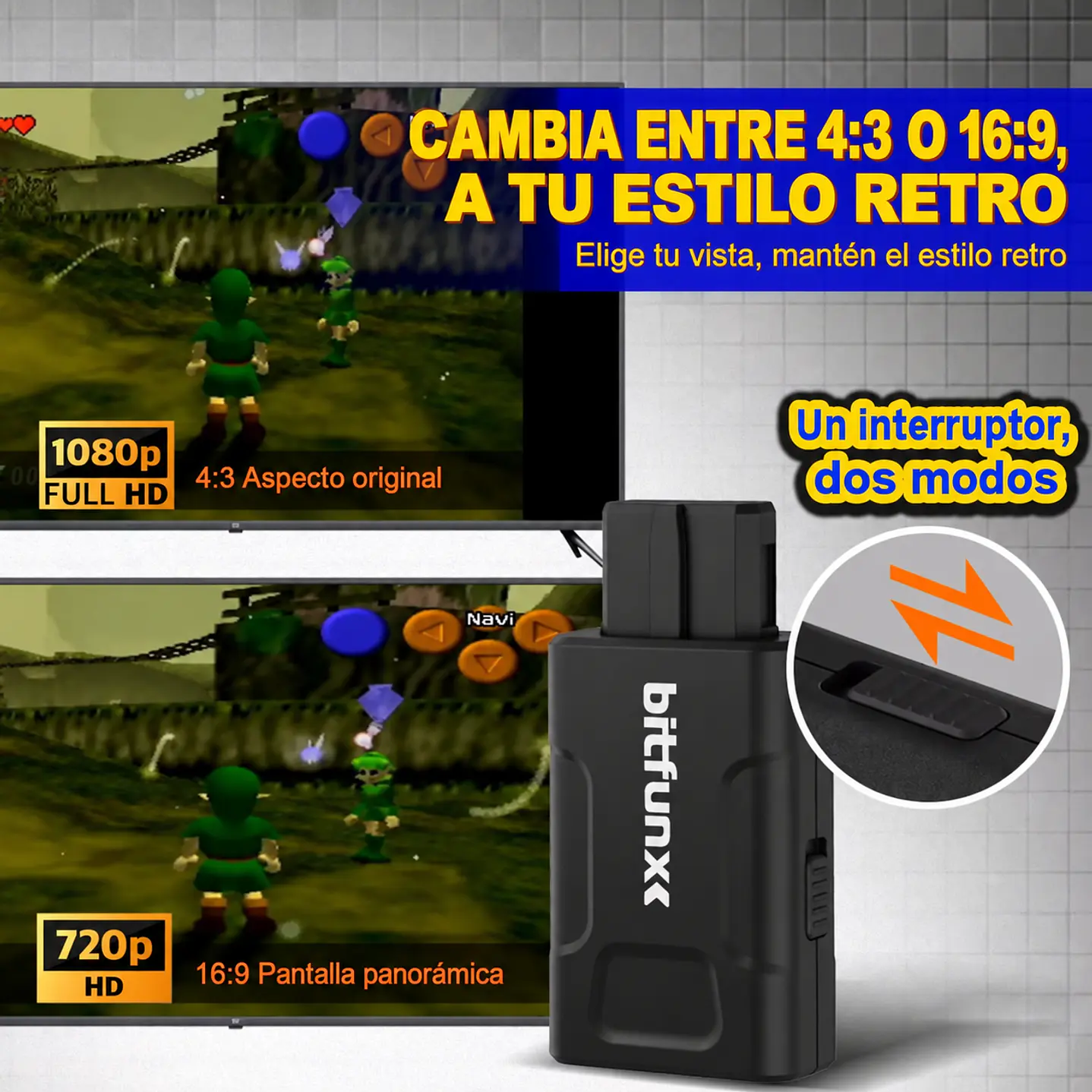 Adaptador Hdmi Compatible Consolas N64/snes/gamecube 2
