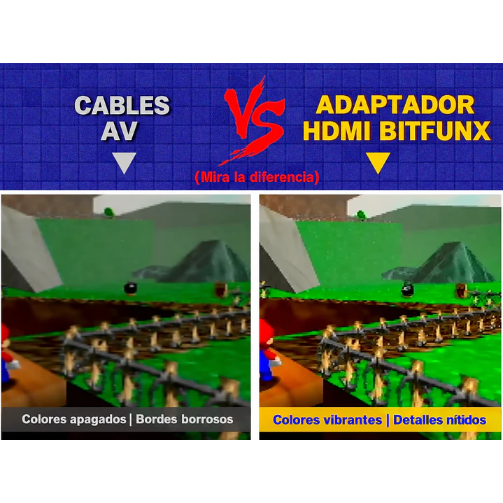 Adaptador Hdmi Compatible Consolas N64/snes/gamecube 3