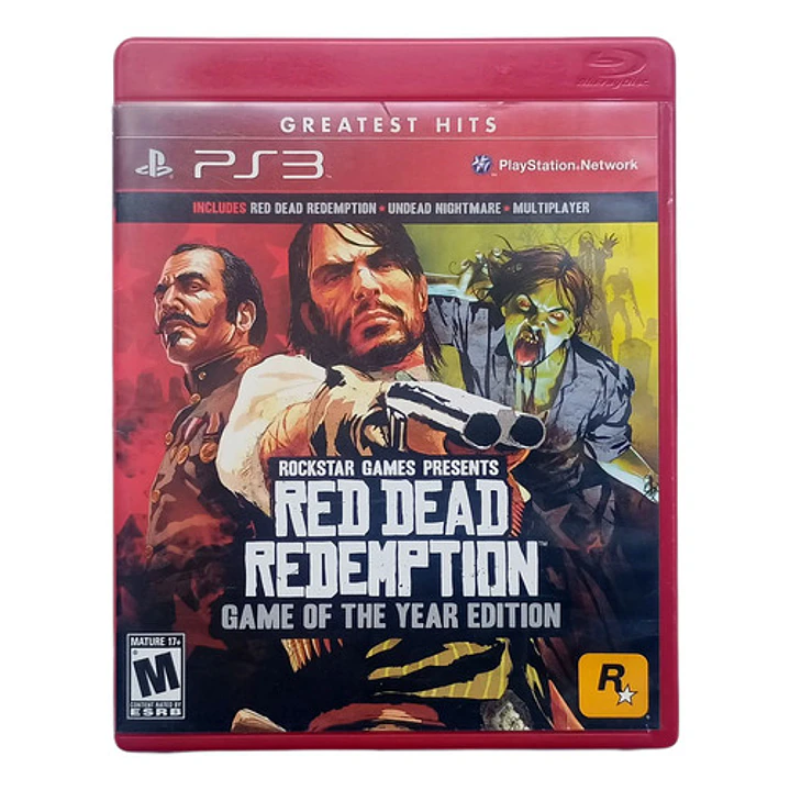 Red Dead Redemption Game Of The Year Ps3 1