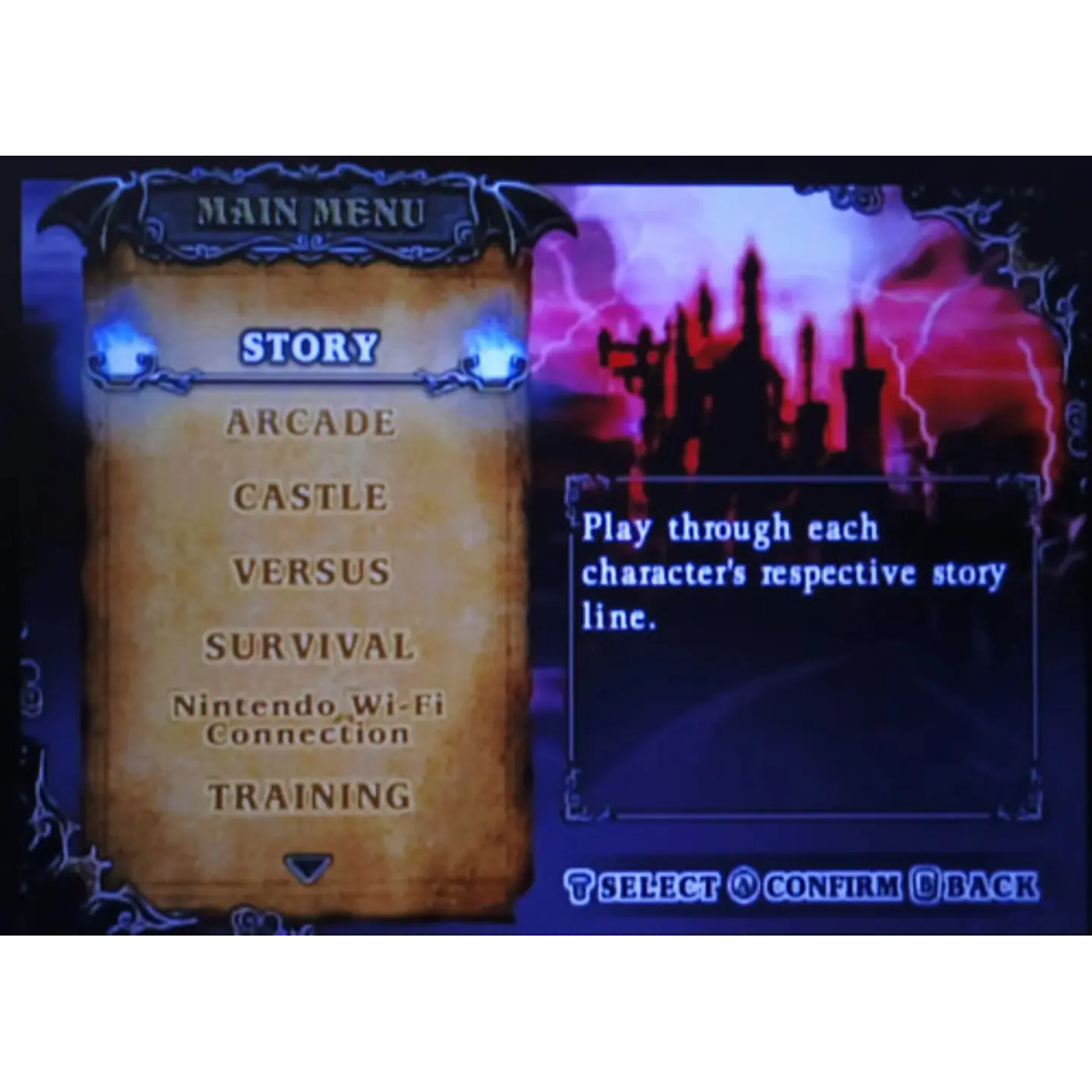 Castlevania: Judgement Wii 8