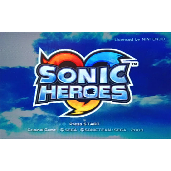 Sonic Heroes Gamecube 5