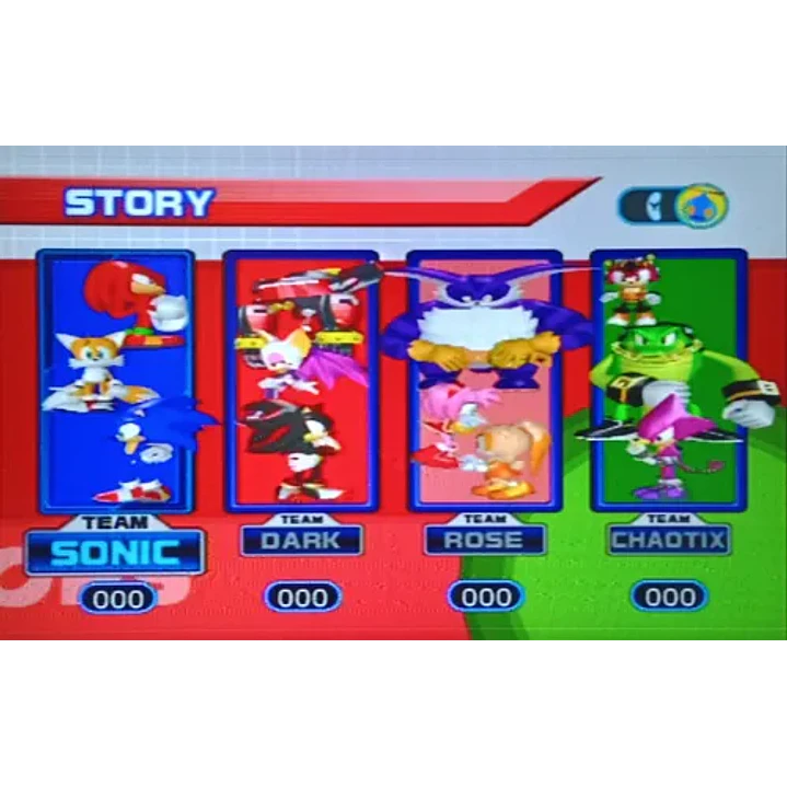 Sonic Heroes Gamecube 7