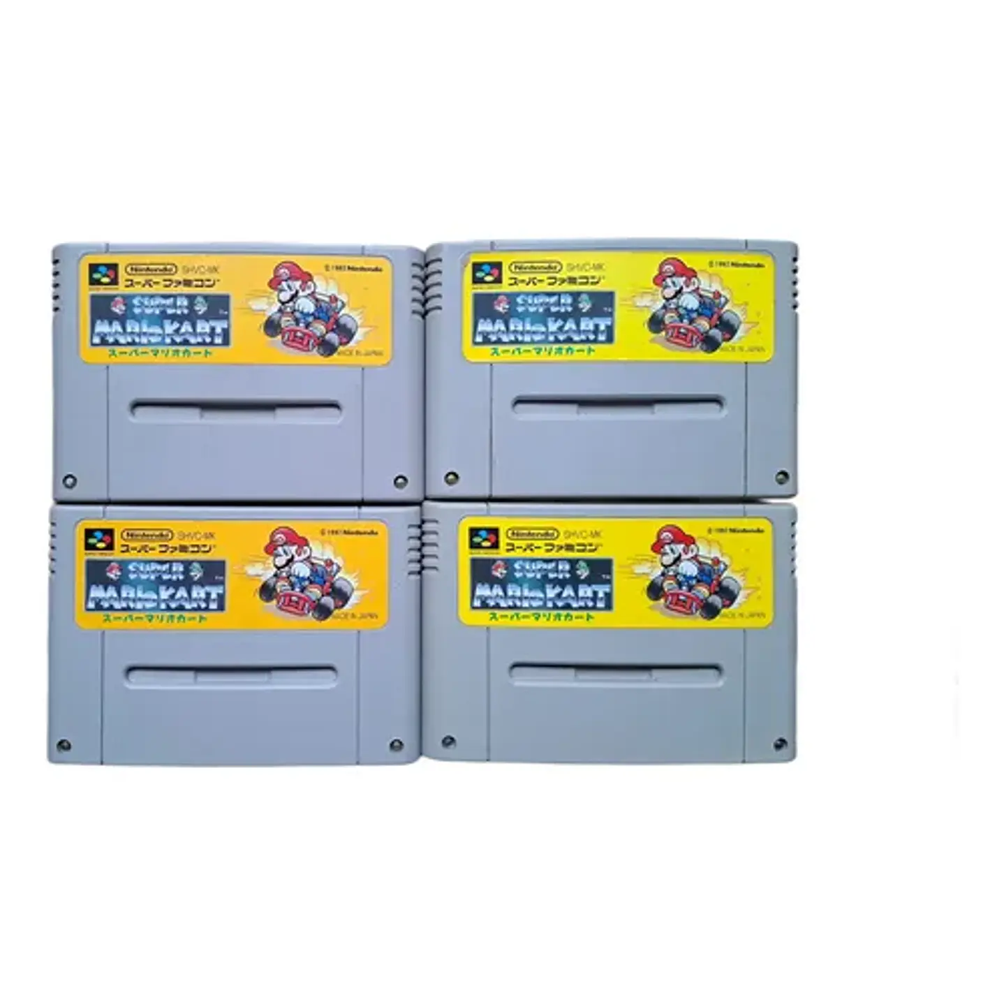 Lote Cartuchos Vacios Originales Super Famicon (snes) 2