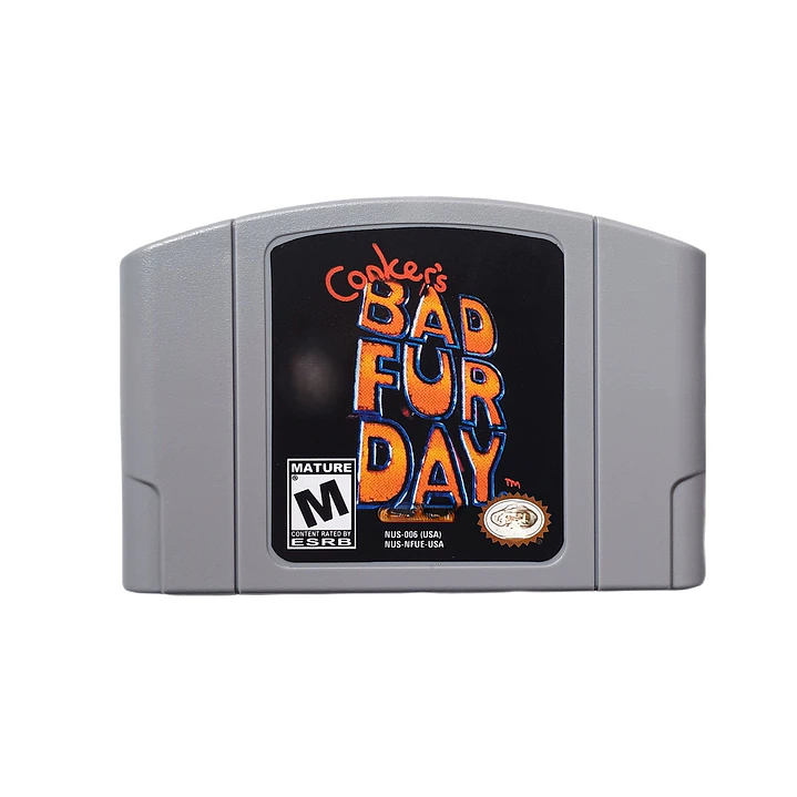 Conker Bad Fur Day Compatible con N64 1