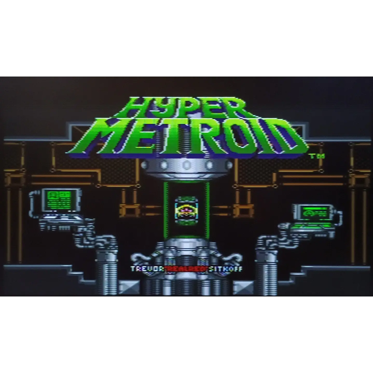 Hyper Metroid Compatible con SNES 2