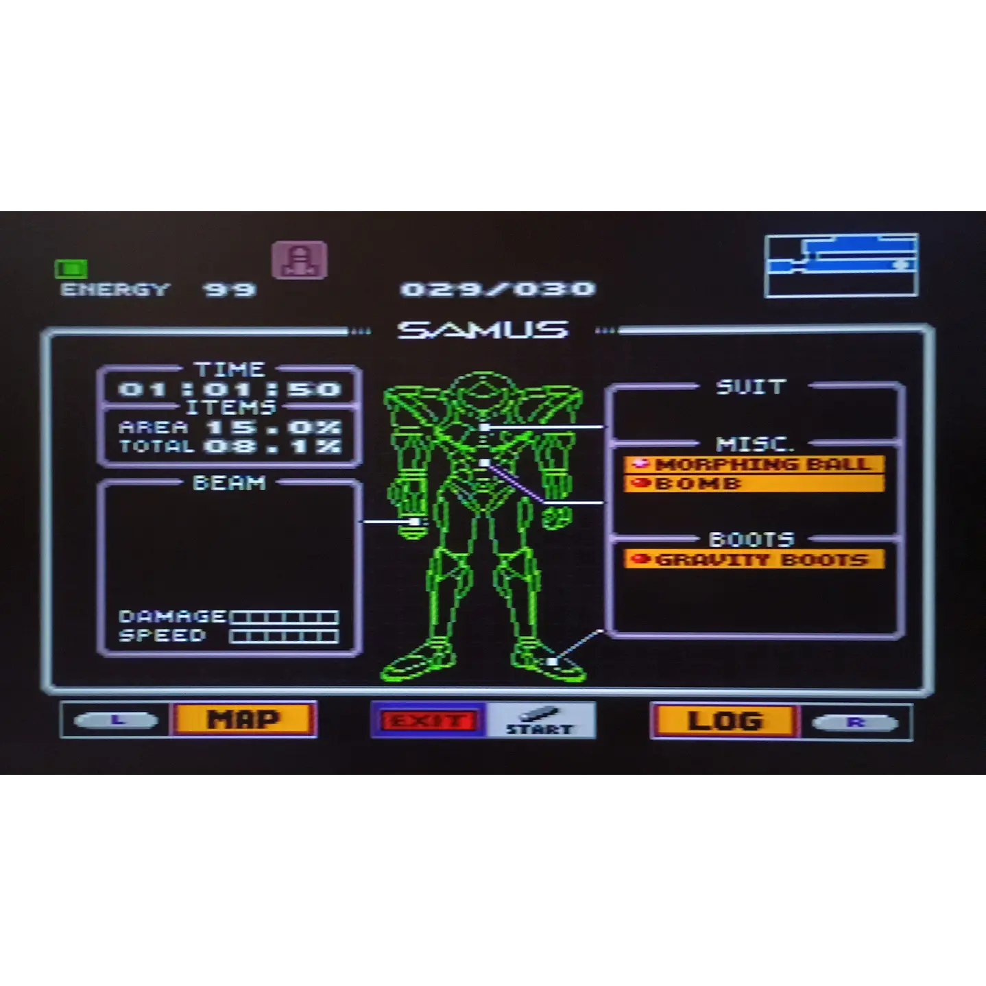 Metroid Subversion Compatible Con Snes 3