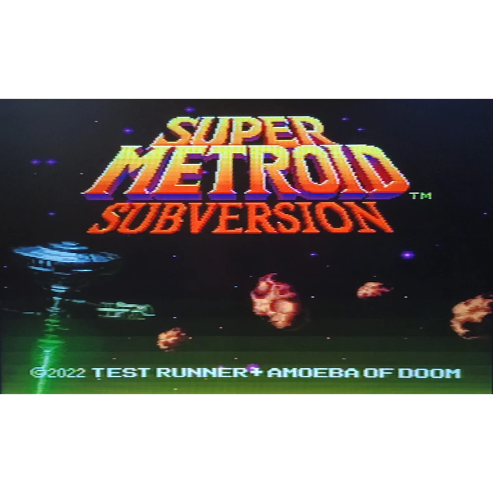 Metroid Subversion Compatible Con Snes 4