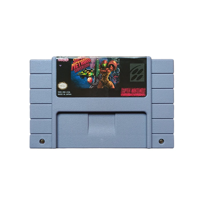 Metroid Subversion Compatible Con Snes 1