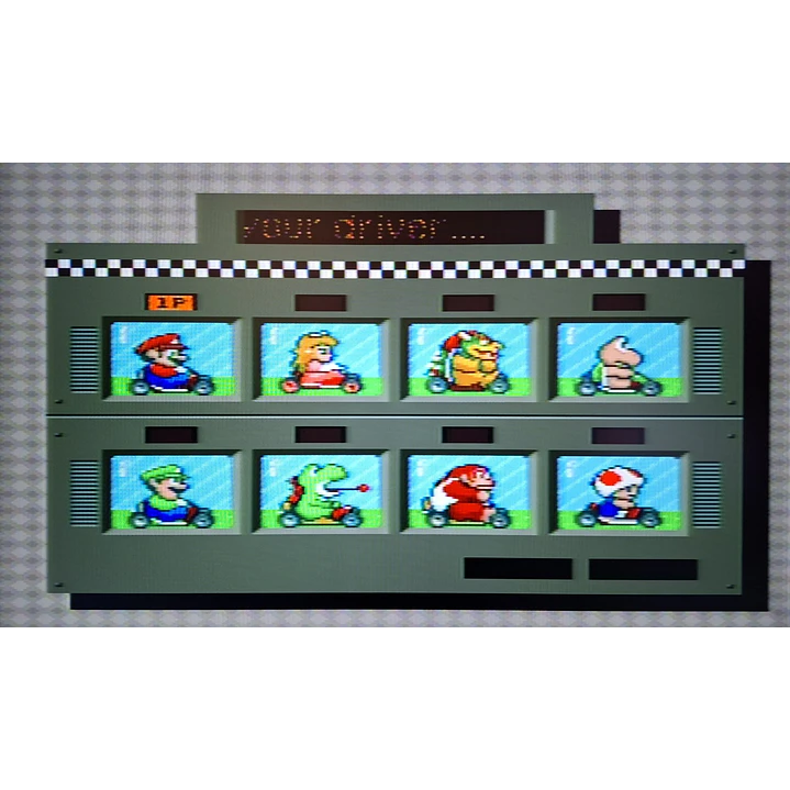 Super Mario Kart Compatible con SNES 4