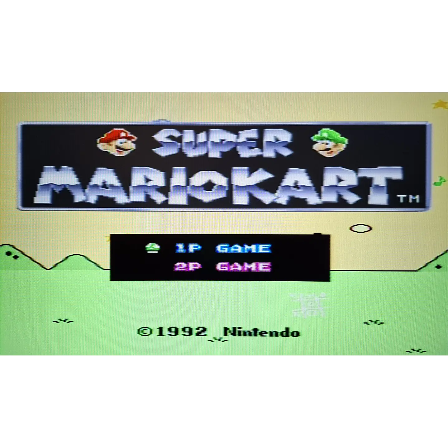 Super Mario Kart Compatible con SNES 3