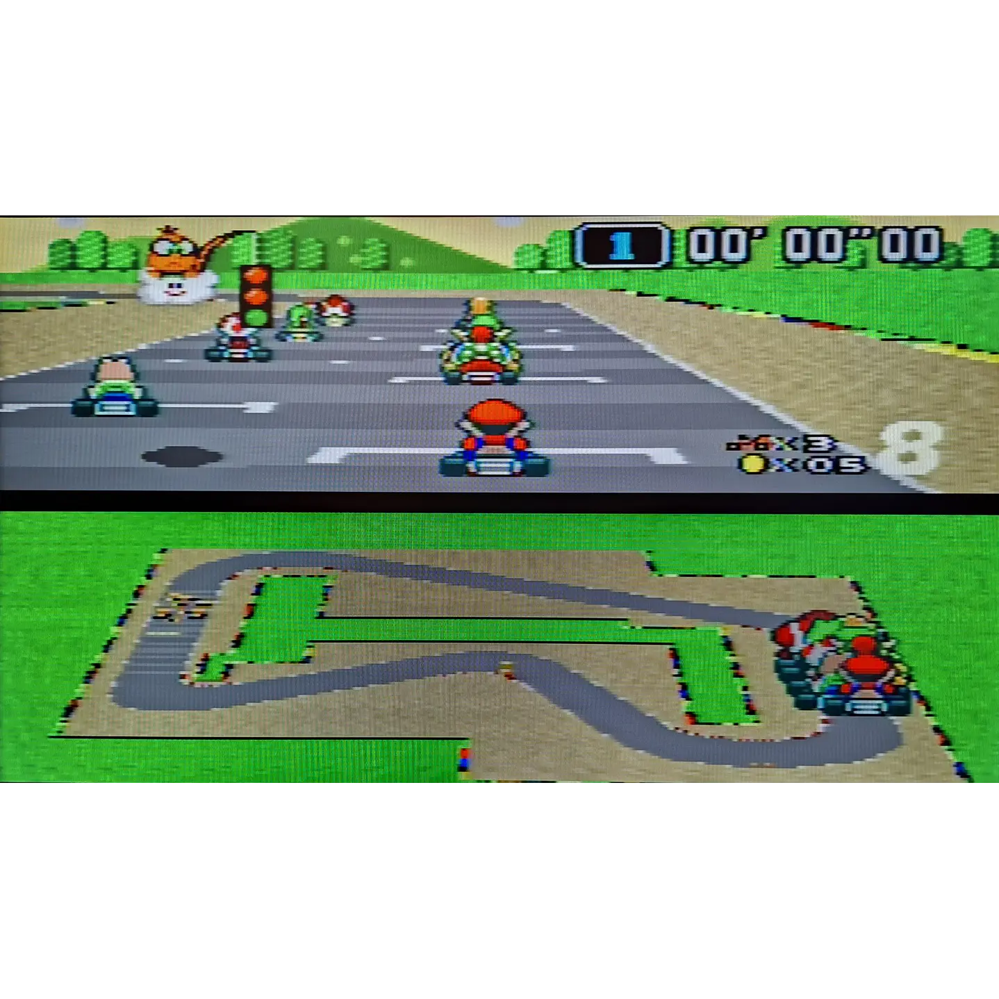 Super Mario Kart Compatible con SNES 2