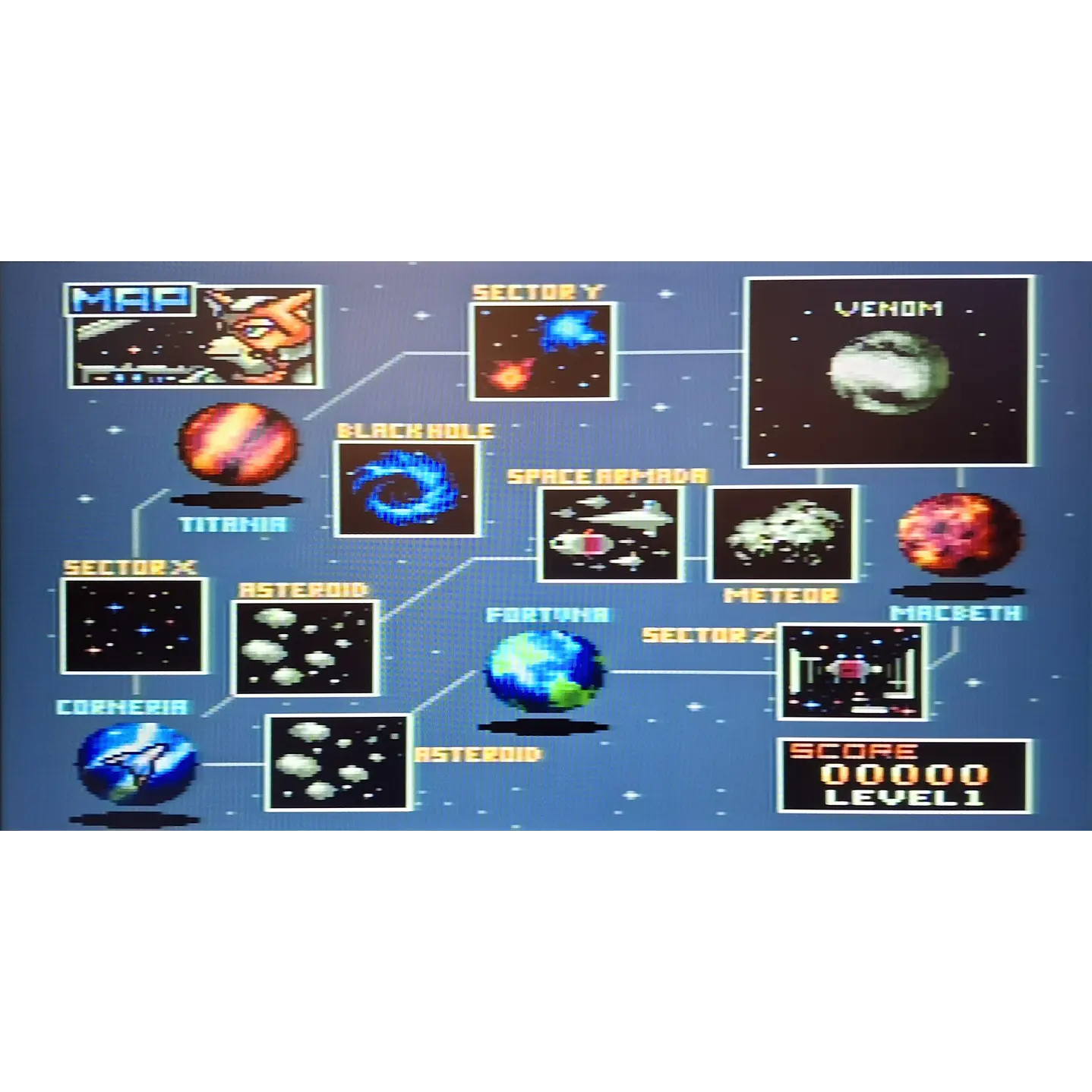 Star Fox Compatible con SNES 3