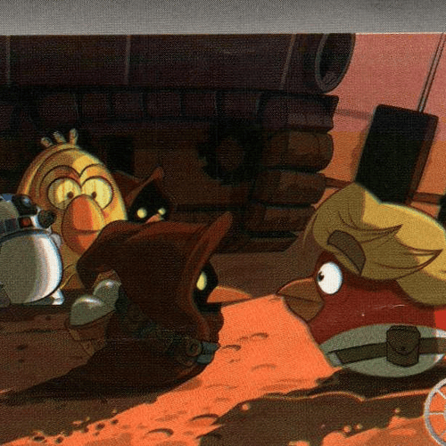 VENTA – Lámina Angry Birds N°11 Reciclada 2014 – VENTA