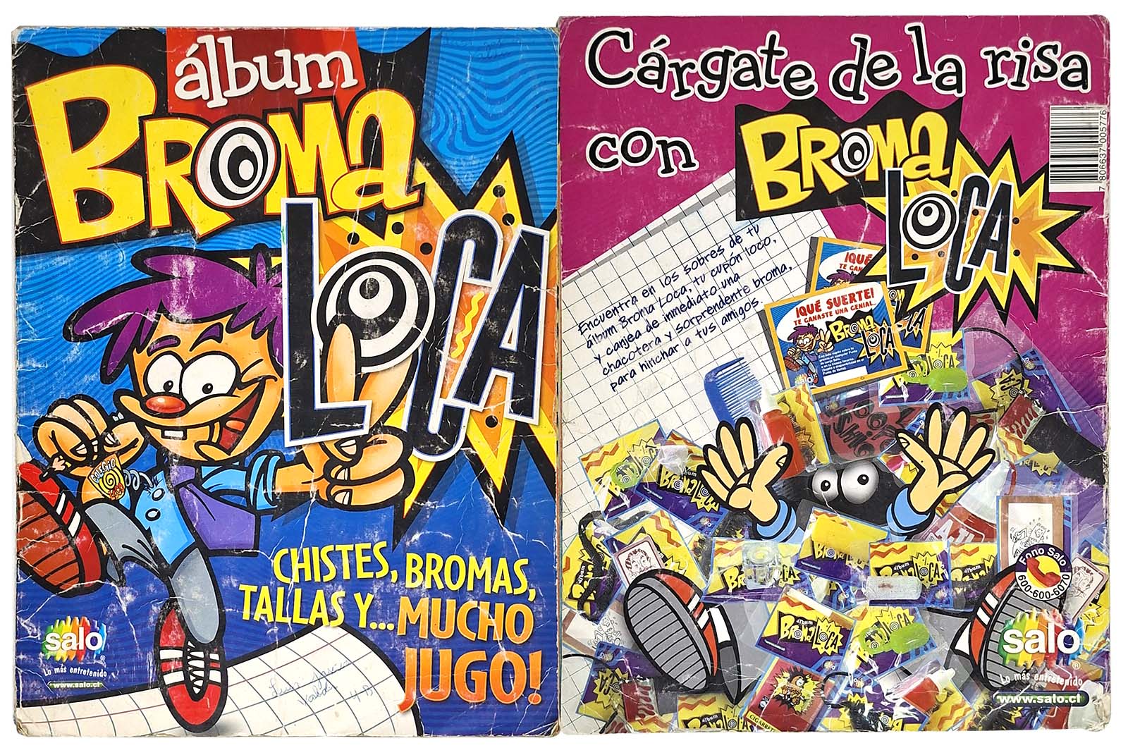 EXHIBICIÓN – ÁLBUM BROMA LOCA SALO 2005 SEGUNDA MANO – EXHIBICIÓN (NO A LA VENTA)