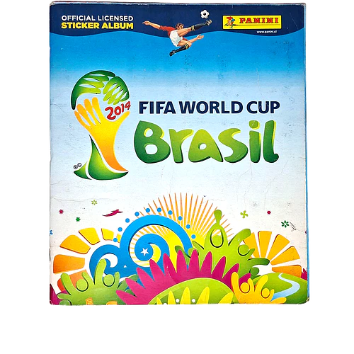 EXHIBICIÓN – ÁLBUM MUNDIAL BRASIL 2014 PANINI SEGUNDA MANO – EXHIBICIÓN (NO A LA VENTA)