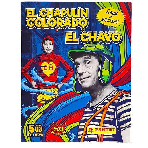 EXHIBICIÓN – ÁLBUM EL CHAPULÍN COLORADO & EL CHAVO PANINI 2020 – EXHIBICIÓN (NO A LA VENTA)