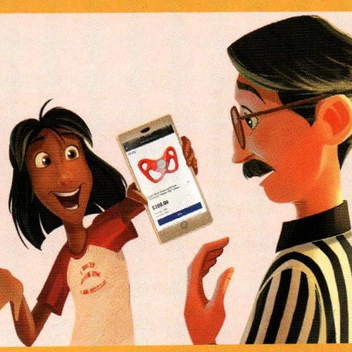 LÁMINA WIFI RALPH N°14 PANINI NORMAL 2018