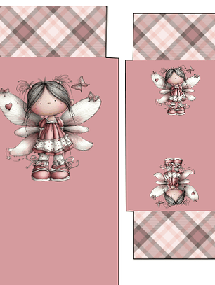 Conj Porta Oculos/TLM e Porta Moedas com fecho click-clack I