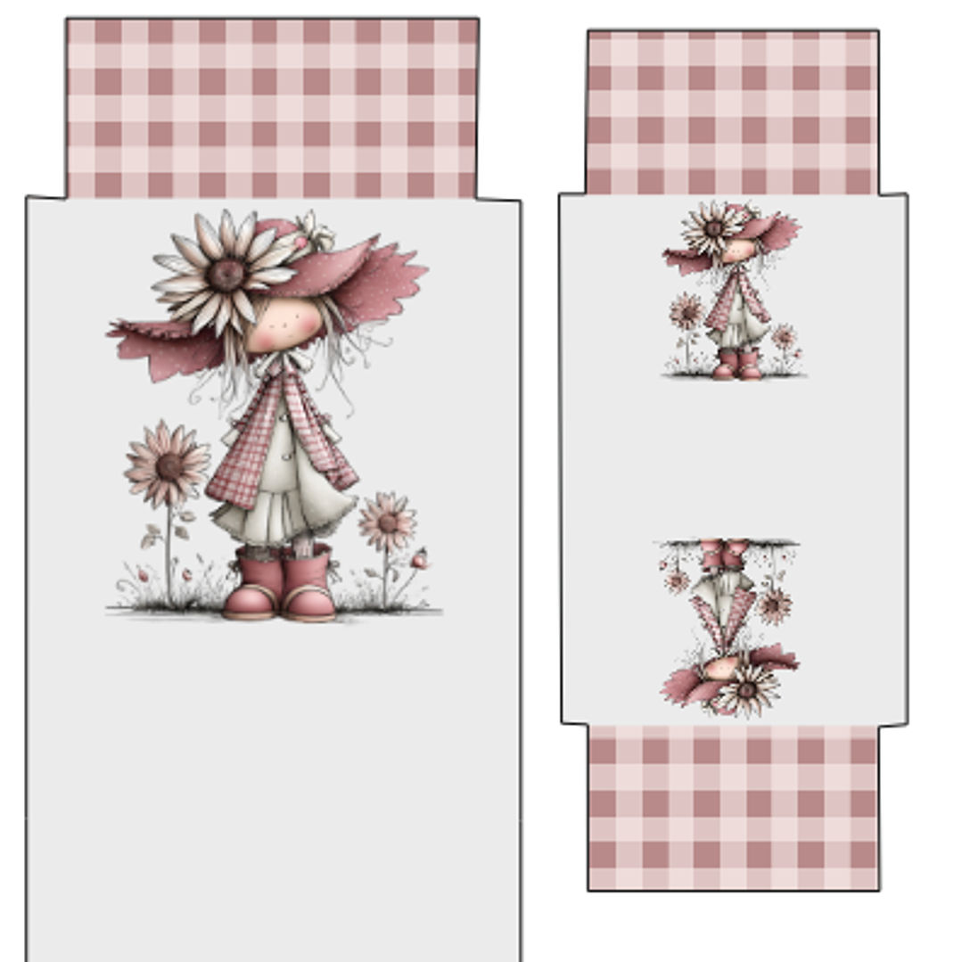 Conj Porta Oculos/TLM e Porta Moedas com fecho click-clack I 6