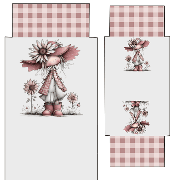 Conj Porta Oculos/TLM e Porta Moedas com fecho click-clack I 6