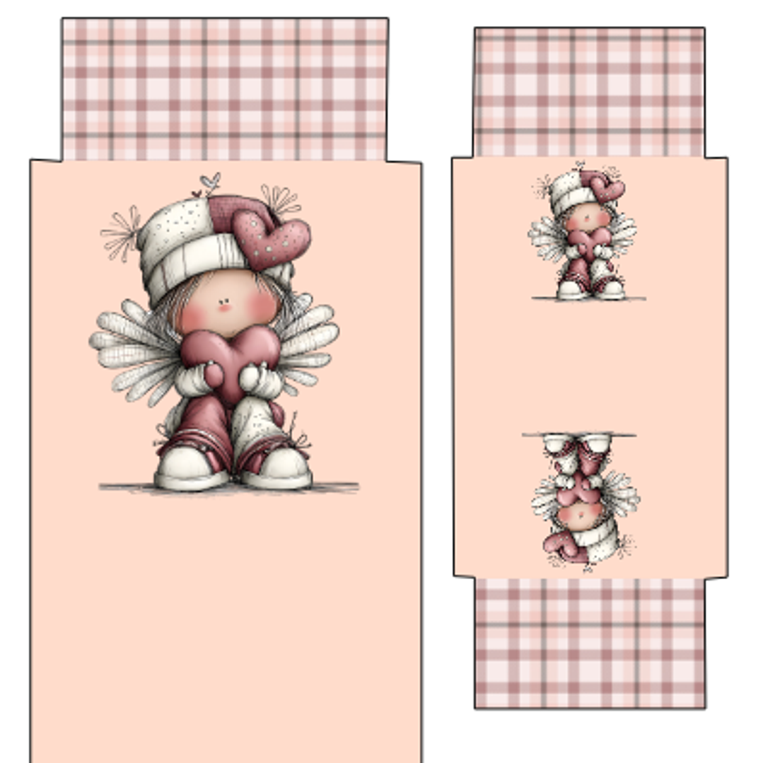 Conj Porta Oculos/TLM e Porta Moedas com fecho click-clack I 10