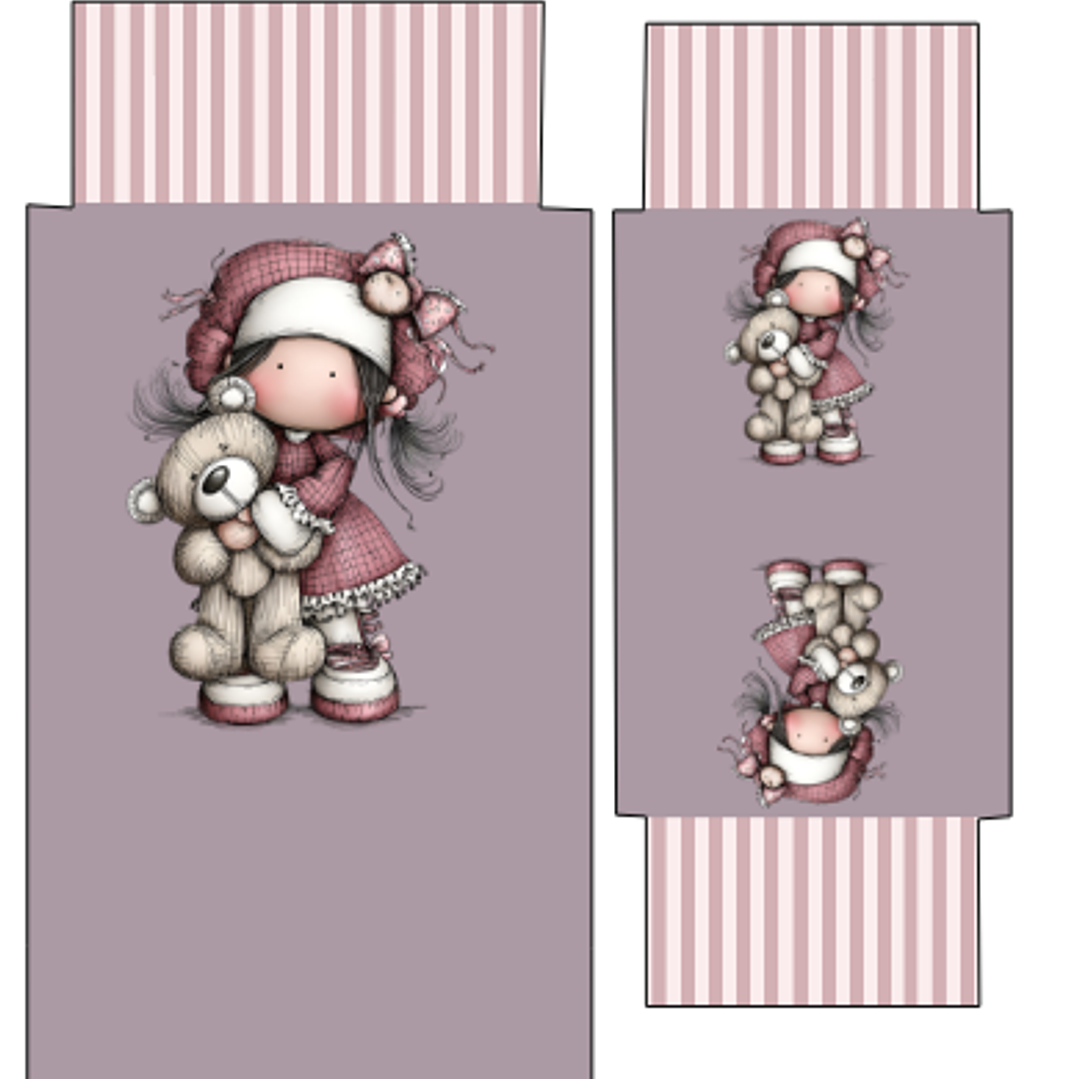 Conj Porta Oculos/TLM e Porta Moedas com fecho click-clack I 11