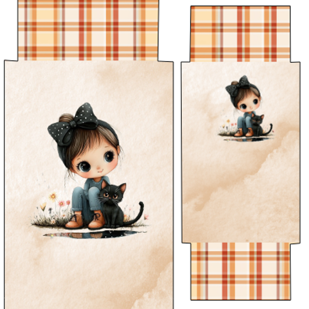 Conj Porta Oculos/TLM e Porta Moedas com fecho click-clack I 21