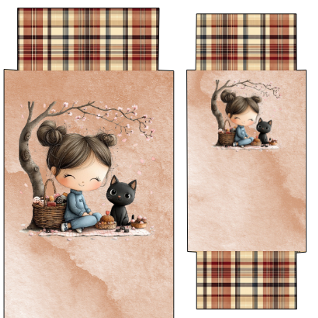 Conj Porta Oculos/TLM e Porta Moedas com fecho click-clack I 22