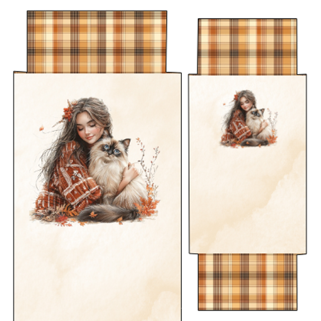 Conj Porta Oculos/TLM e Porta Moedas com fecho click-clack I 23