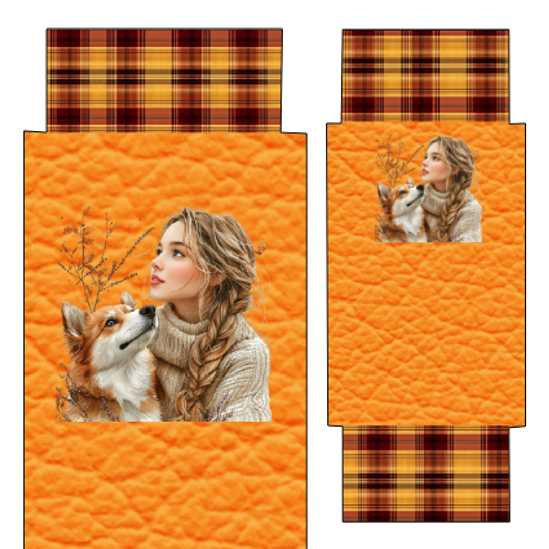 Conj Porta Oculos/TLM e Porta Moedas com fecho click-clack I 26