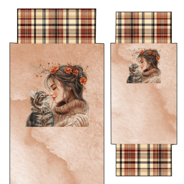 Conj Porta Oculos/TLM e Porta Moedas com fecho click-clack I 27