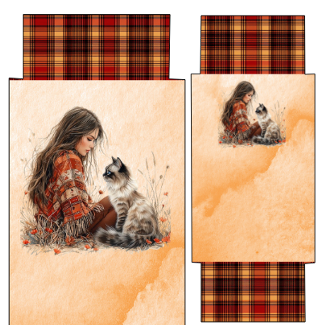 Conj Porta Oculos/TLM e Porta Moedas com fecho click-clack I 31