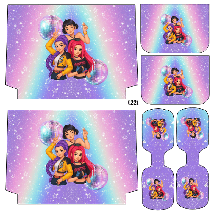 Conjuntos de 3 Peças V 22