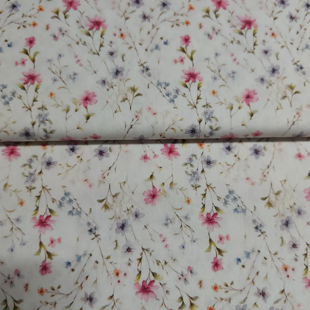 Tecidos florais 100%Algodao 12