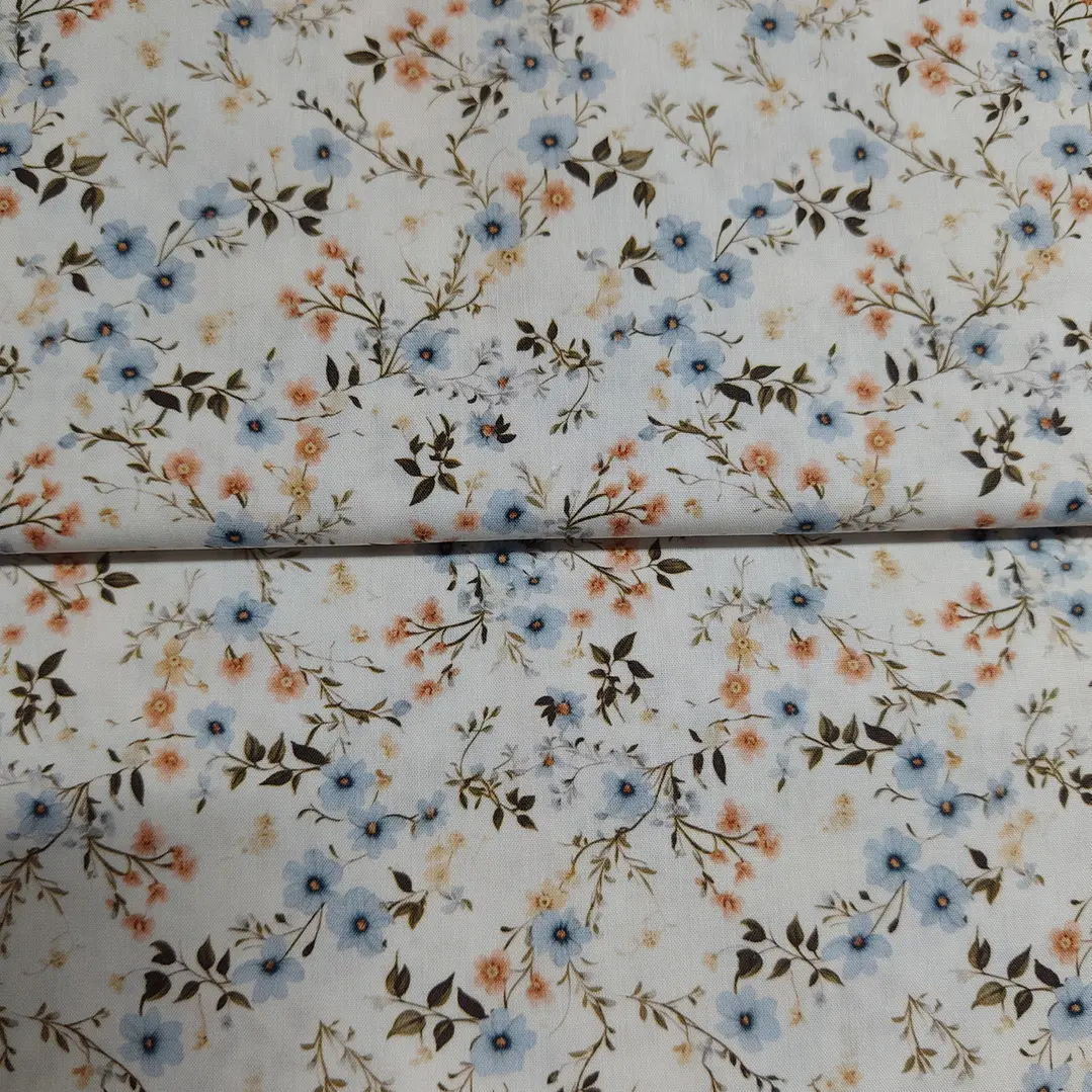 Tecidos florais 100%Algodao 13