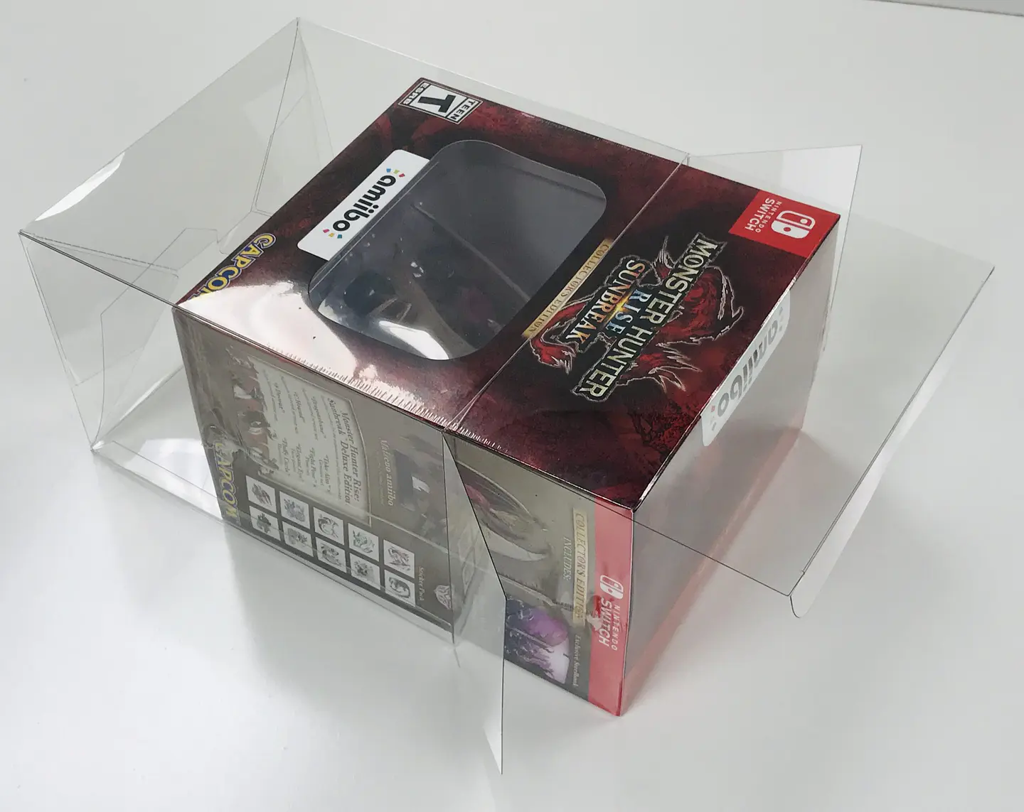 Protector PET para Amiibo Monster Hunter Rise Sunbreak 1