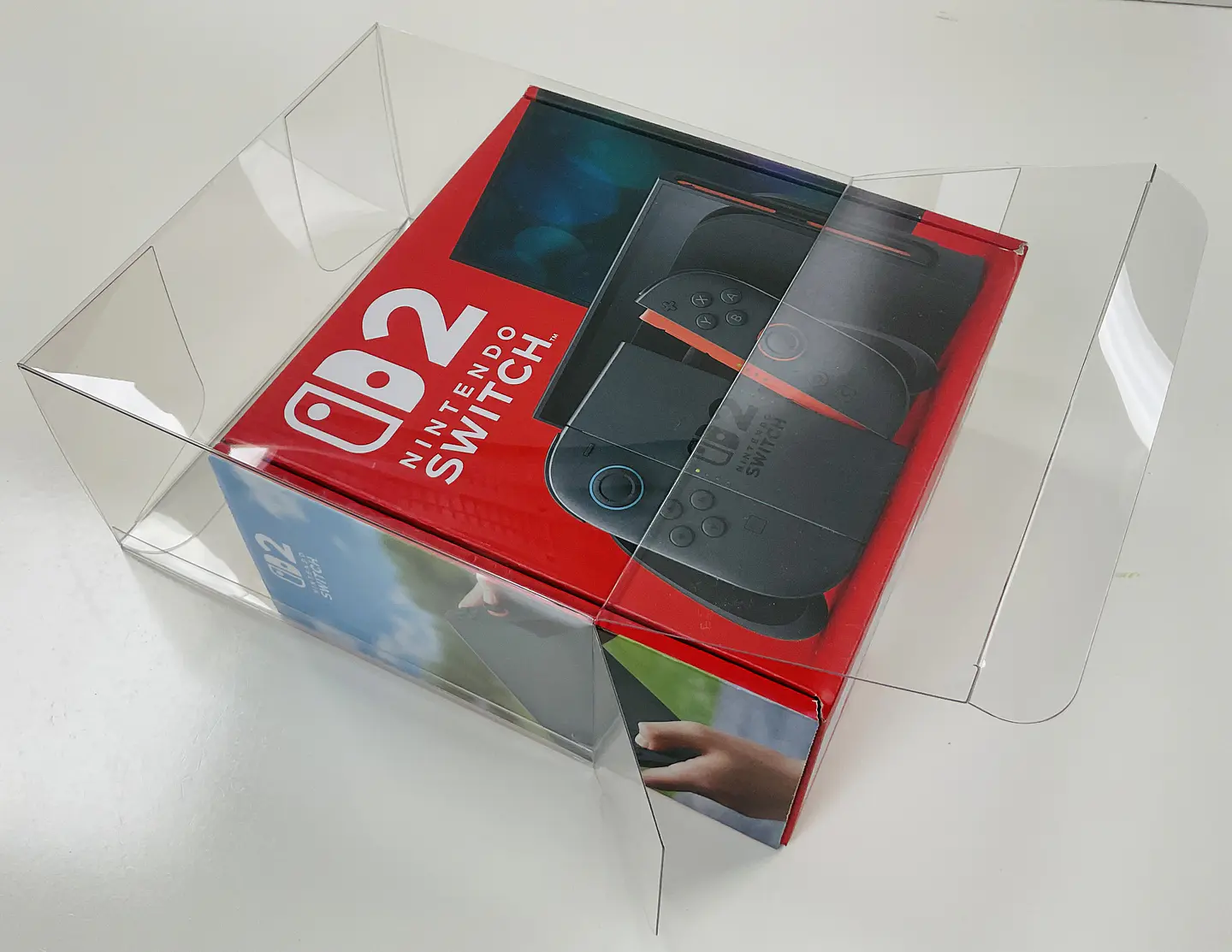 Protector PET para Caja de Consola Nintendo Switch 2 1