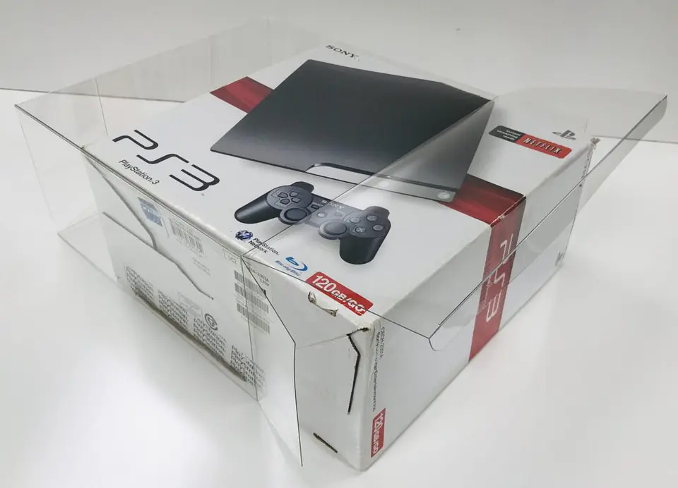 Protector PET para Caja de Consola PS3 Slim 1