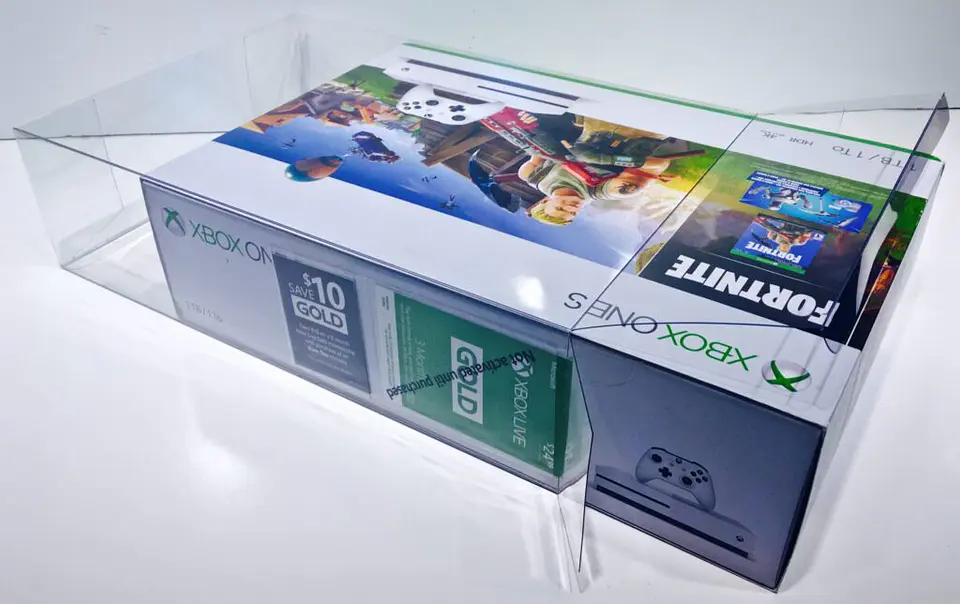 Protector PET para Caja de Consola Xbox One Serie S 1